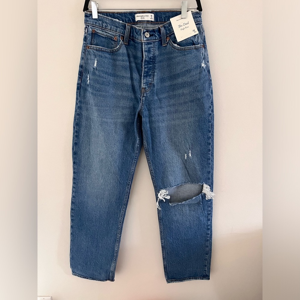 Abercrombie & Fitch The Dad High Rise